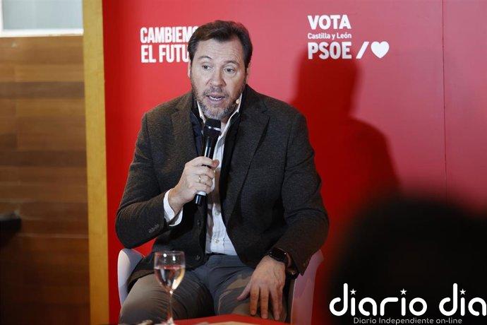 Puente afirma que el "kilómetro cero" del modelo de vivienda del PP donde "familiares se benefician" de VPO está en CyL