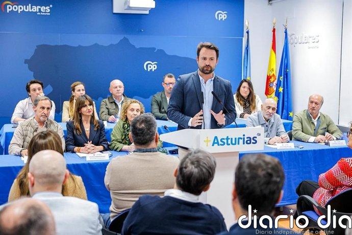 Queipo (PP) propone cinco medidas económicas para apoyar a empresas y familias ante la crisis internacional