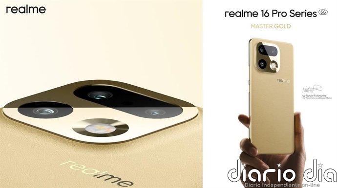 realme destaca la batería de hasta 7.000mAh y diseño de autor de la serie realme 16 Pro