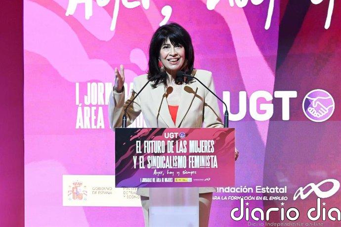 Redondo defiende el "ejemplo" de Rita Maestre tras denunciar acoso y dice que "el feminismo se juega también en redes"