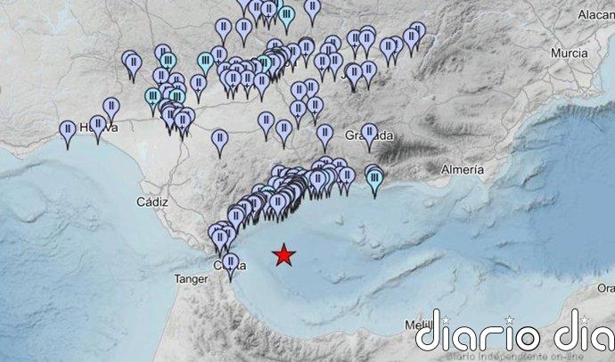 Registrado un seísmo de magnitud 4,4 con epicentro en el mar de Alborán sentido en cinco provincias andaluzas