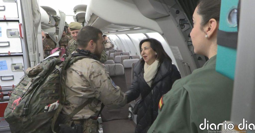 Regresan a España los 205 militares repatriados desde Irak