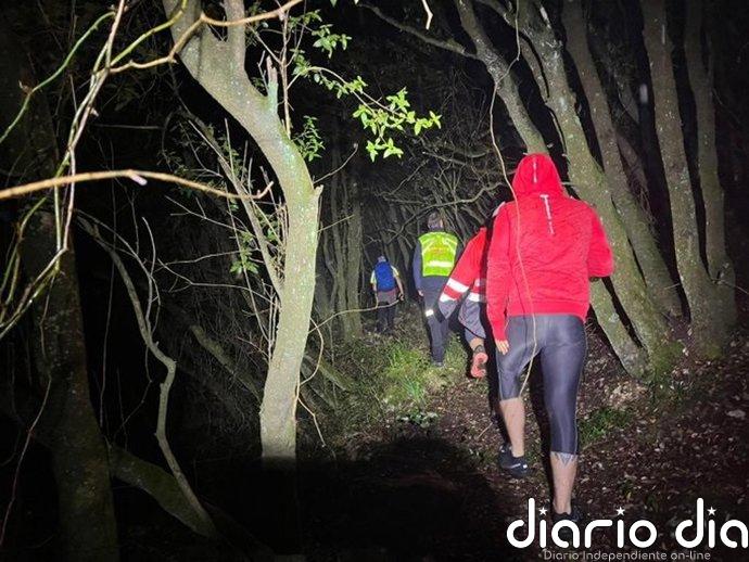 Rescatados dos senderistas perdidos anoche en el monte Buciero de Santoña
