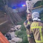 Rescatados los cuatro jóvenes atrapados en un antiguo hospital abandonado en Esparraguera