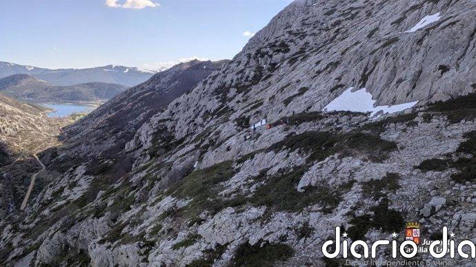Rescatan a un montañero herido tras sufrir una caída en el Pico Espigüete, en Palencia