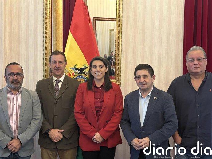 Reyes participa en una misión institucional de Famsi dirigida a fortalecer la cooperación con Bolivia