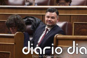 Rufián aceptaría "ayudar" en la campaña electoral de Andalucía si le invitan las fuerzas de izquierda