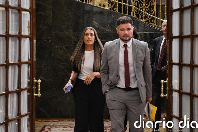 Rufián advierte de que la vivienda y Junts "se llevarán por delante a Sánchez" y llama a manifestarse para presionarles