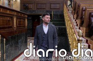 Rufián llama a "presionar" en la calle y en las redes a Junts para que no tumbe en el Congreso el decreto de vivienda