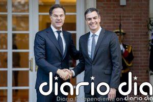 Rutte elogia a España por alcanzar el 2% del gasto del PIB en defensa aunque augura que deberá invertir más