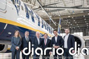 Ryanair inaugura su hangar en Barajas, el mayor de su red, con inversión de 25 millones y 700 empleados