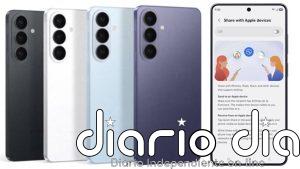 Samsung incorpora la compatibilidad con AirDrop en Quick Share para los modelos de la serie Galaxy S26