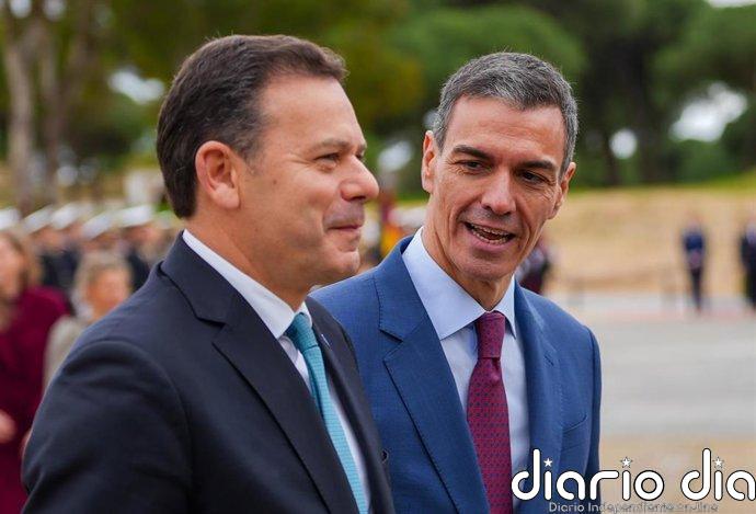 Sánchez defiende la fragata a Chipre con "misma determinación" que el 'no a la guerra' por solidaridad con país de la UE