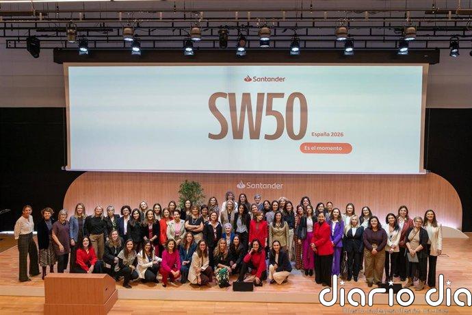 Santander reúne a las 50 directivas españolas que marcarán el liderazgo empresarial femenino