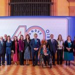 Sanz felicita a Andex por sus primeros "40 años caminando juntos" en su gala de aniversario