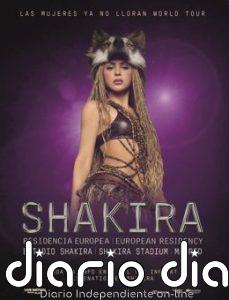 Shakira dará seis conciertos en Madrid en un "estadio" ubicado dentro del Iberdrola Music y cada evento durará 12 horas