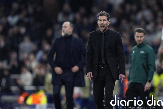 Simeone: "La ventaja de la ida no nos hizo bien"