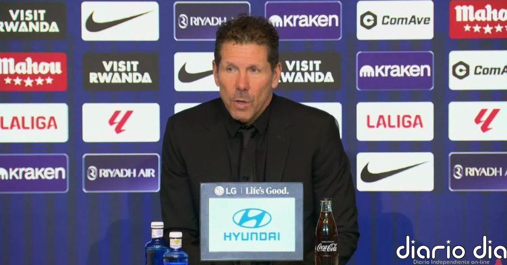 Simeone: "Me quedo con el vendaval de situaciones que el equipo generó"
