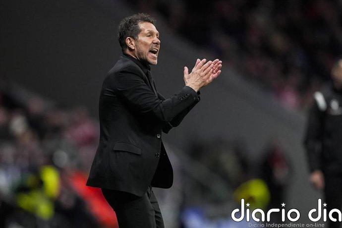 Simeone, pese a ganar a la Real Sociedad: "Este encuentro no lo relaciono con la final de Copa del Rey"