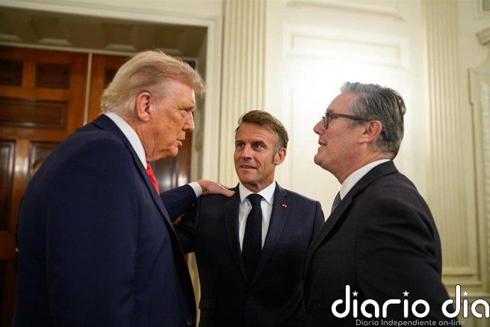 Starmer y Trump coinciden en la importancia de reabrir el estrecho de Ormuz a la navegación