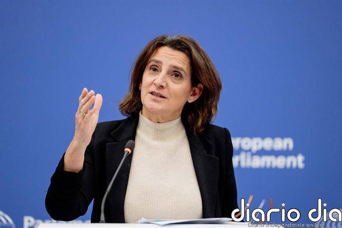 Teresa Ribera discrepa de Von der Leyen y avisa: "Corresponde al Consejo Europeo fijar posición" en política exterior