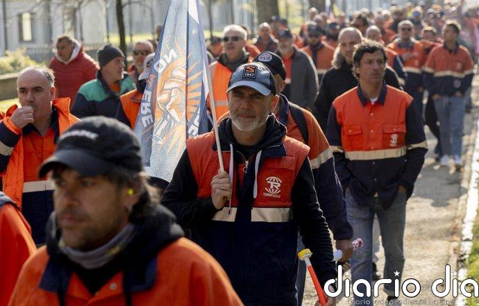 Trabajadores de Tubos Reunidos se manifestarán este miércoles en Bilbao contra el ERE