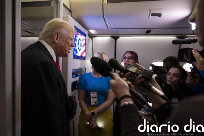 Trump considera una "rendición" la propuesta de Pezeshkian para una desescalada