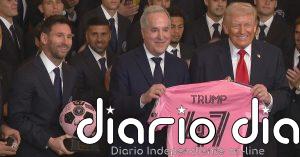 Trump da la bienvenida a la Casa Blanca a Messi: “Tú debes de ser mejor que Pelé”