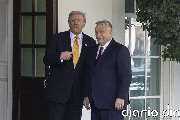 Trump reitera su apoyo a Orbán de cara a las legislativas húngaras de abril