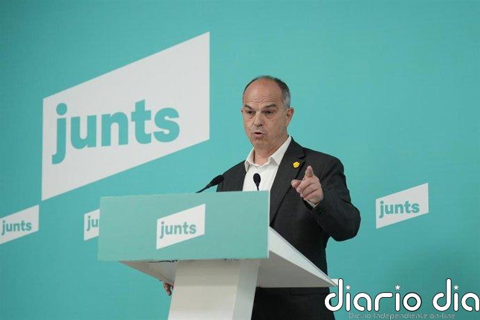 Turull (Junts) afirma que los Presupuestos "acabarán siendo una cuestión de confianza" a Illa