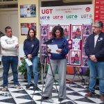 UGT Huelva celebra la jornada 'Voces valientes' con testimonios de mujeres de sectores feminizados