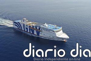 Un camión se incendia en la bodega de un ferri que hacía la ruta entre Barcelona y Palma