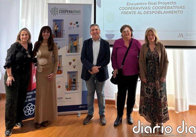 Un centenar de personas participan en un proyecto financiado por Diputación de Málaga para fomentar el cooperativismo