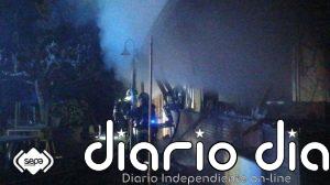 Un incendio calcina parte de un restaurante ubicado en Caserío La Tabla, en Avilés