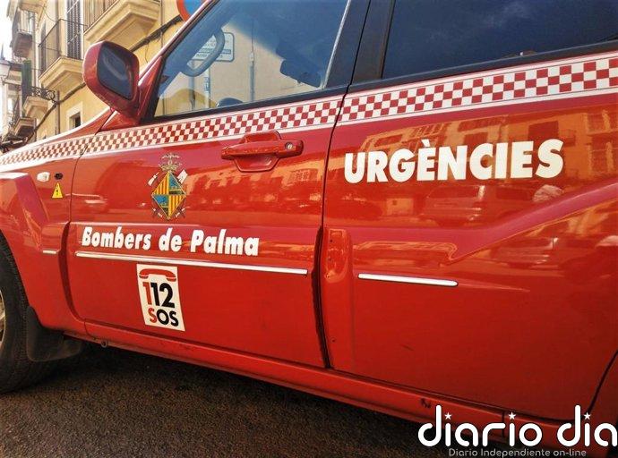 Un incendio calcina una chabola en un asentamiento informal de Palma