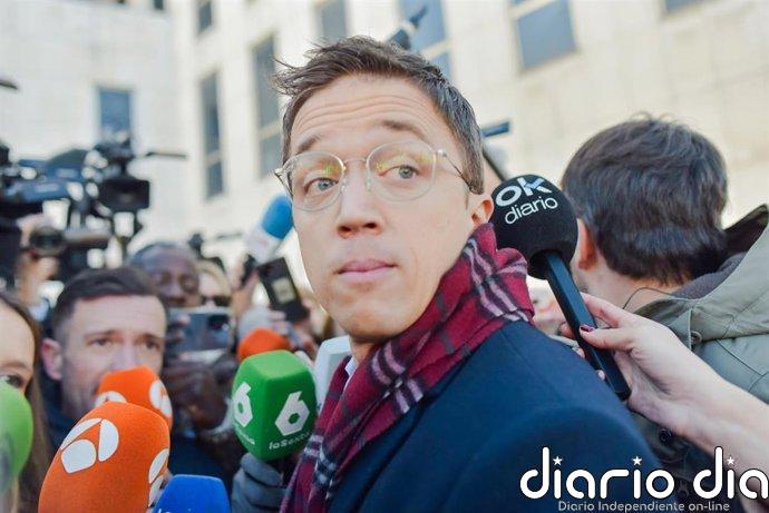 Un juzgado de Madrid admite a trámite la segunda denuncia contra Errejón por una presunta agresión sexual a una mujer