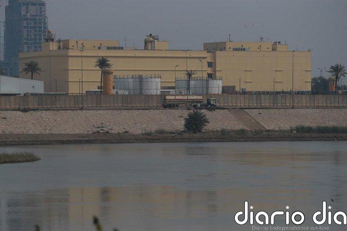 Un proyectil impacta en la Embajada de EEUU en Irak