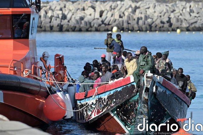 Un total de 5.606 migrantes han llegado de forma irregular a España en 2026, un 50% menos que en marzo de 2025