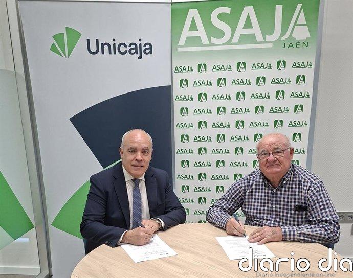 Unicaja y Asaja Jaén renuevan su colaboración para facilitar el anticipo de la PAC a agricultores y ganaderos