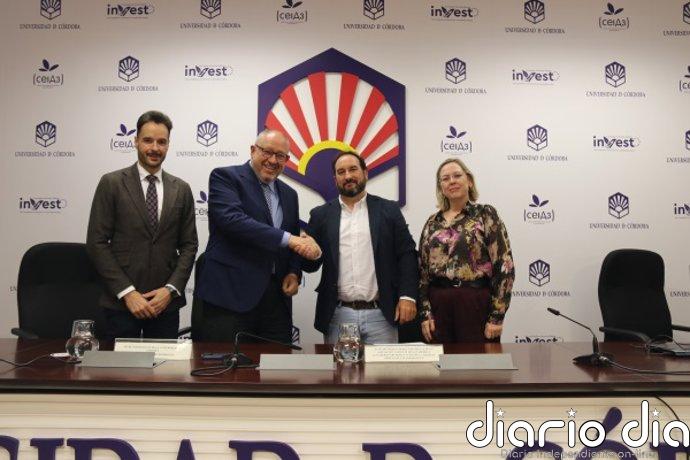 Universidad de Córdoba, Dehesa Albaidas y Anggex colaborarán en materia académica, investigación y transferencia