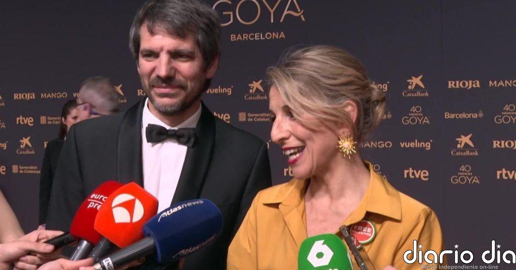 Urtasun asiste a la ceremonia de los Goya y señala que el cine español está "ante un momento extraordinario"