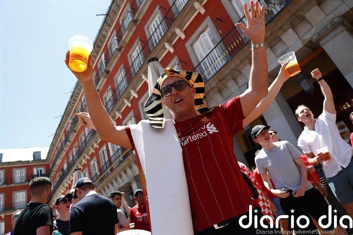 Vecinos de Plaza Mayor piden reubicar la 'fan zone' de fútbol al suponer un problema "difícilmente soportable"