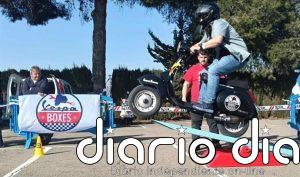 Vespa Club Valladolid y la Diputación promocionan el turismo de la provincia en Tomelloso