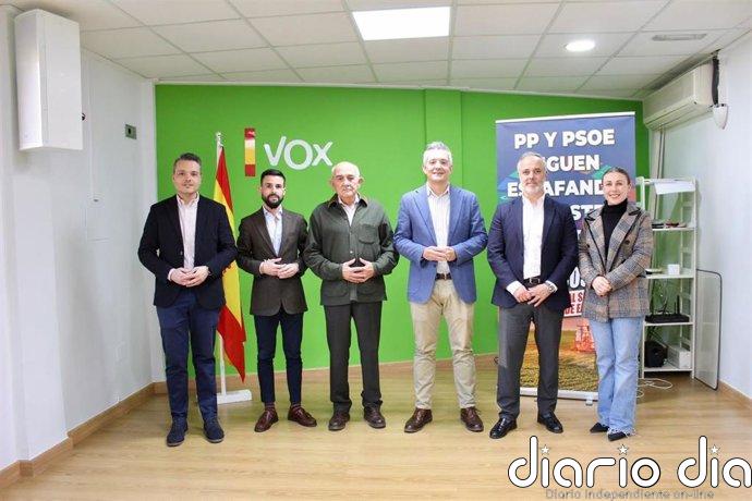 Vox anuncia su nuevo Comité Ejecutivo Provincial en la Región de Murcia, que está presidido por José Manuel Pancorbo