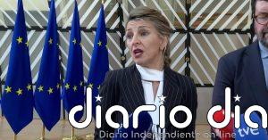 Yolanda Díaz carga contra Feijóo por llegar “tarde” a las propuestas económicas y por no condenar la “guerra ilegítima”
