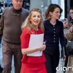 Yolanda Díaz respalda el envío de la fragata española a Chipre, al ser una misión defensiva y en el marco de la UE