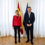 Yolanda Díaz y Bustinduy se reúnen con el comisionado de la UNRWA y le trasladan el apoyo del Gobierno