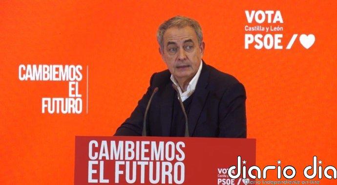 Zapatero carga contra PP y Vox: "¡Qué valientes con los inmigrantes y qué sumisos con Netanyahu y Trump!"