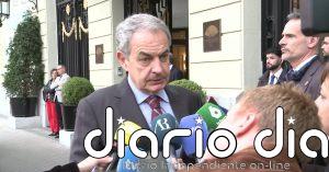 Zapatero: “El presidente Sánchez ha sido muy coherente”