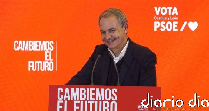 Zapatero, "orgulloso" de un Martínez que "abandera" el diálogo y el respeto y tiene a CyL "tejida en la cabeza"